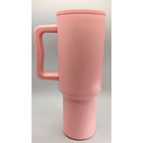 Simple Modern 40 oz Pink Trek Tumbler with straw lid Like New - Picture 1 of 6